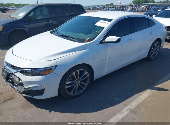 1G1ZD5ST2MF005115 2021 CHEVROLET MALIBU White Front left
