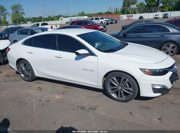1G1ZD5ST2MF005115 2021 CHEVROLET MALIBU White Rear interior view