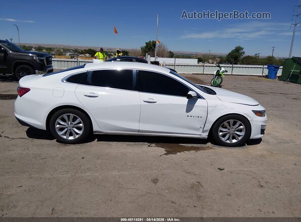 1G1ZD5ST2MF069770 2021 CHEVROLET MALIBU White უკანა სალონის ხედი