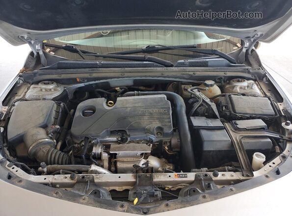 1G1ZD5ST2NF119195 2022 CHEVROLET MALIBU Silver Widok wnętrza z tyłu