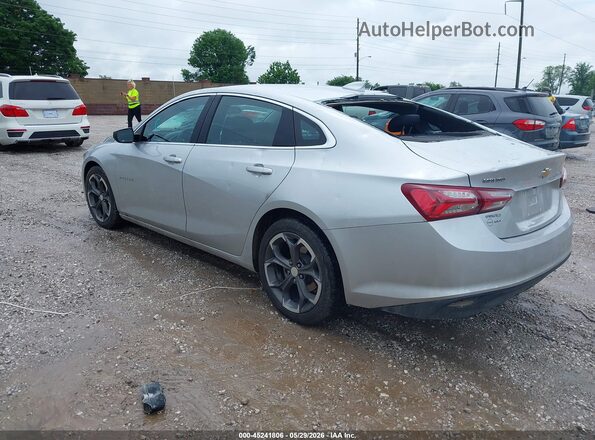 1G1ZD5ST2NF155081 2022 CHEVROLET MALIBU Gray უკანა მარცხენა