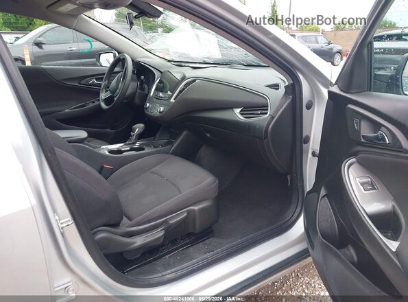 1G1ZD5ST2NF155081 2022 CHEVROLET MALIBU Gray წინა სალონის ხედი