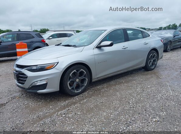 1G1ZD5ST2NF155081 2022 CHEVROLET MALIBU Gray წინა მარცხენა ხედი სამი მეოთხედიდან
