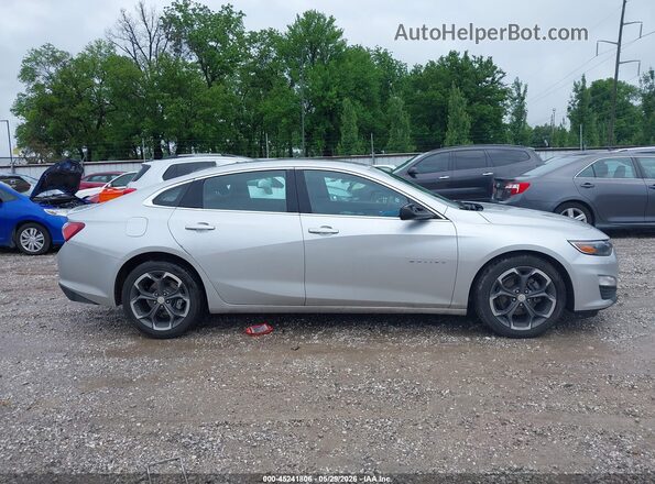1G1ZD5ST2NF155081 2022 CHEVROLET MALIBU Gray უკანა სალონის ხედი