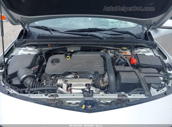 1G1ZD5ST2NF155081 2022 CHEVROLET MALIBU Gray უკანა ხედი