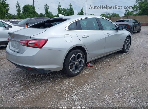 1G1ZD5ST2NF155081 2022 CHEVROLET MALIBU Gray უკანა მარჯვენა