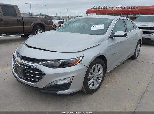 1G1ZD5ST2NF171118 2022 CHEVROLET MALIBU Silver Առջևի ձախ երեք քառորդ տեսարան