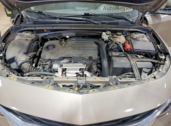 1G1ZD5ST2PF134430 2023 CHEVROLET MALIBU Серый Вид задней части салона