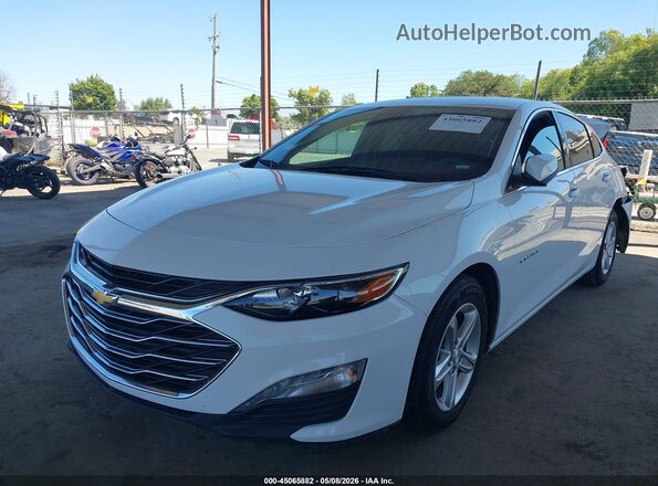 1G1ZD5ST2PF185491 2023 CHEVROLET MALIBU White Առջևի ձախ երեք քառորդ տեսարան