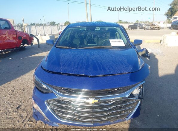 1G1ZD5ST2PF242398 2023 CHEVROLET MALIBU Blue Instrument cluster view