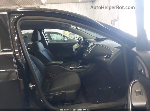1G1ZD5ST3JF160963 2018 CHEVROLET MALIBU Black Вид салону спереду