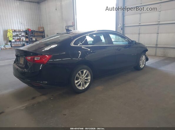 1G1ZD5ST3JF160963 2018 CHEVROLET MALIBU Black Задня права чверть