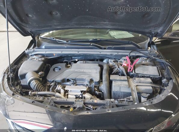 1G1ZD5ST3JF160963 2018 CHEVROLET MALIBU Black Вид ззаду
