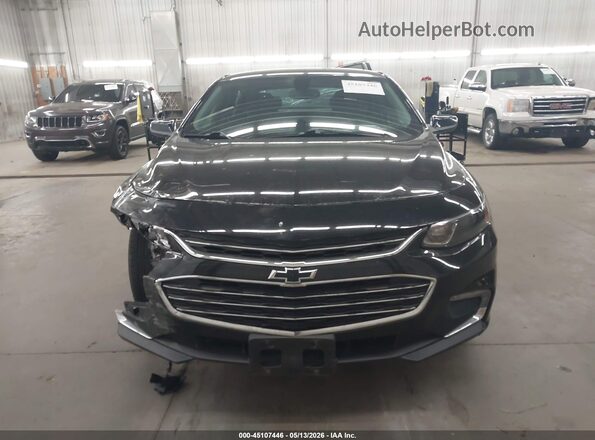 1G1ZD5ST3JF160963 2018 CHEVROLET MALIBU Black Вид задньої частини салону