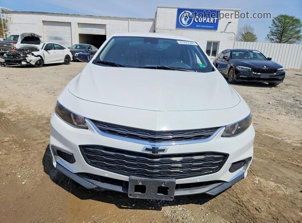 1G1ZD5ST3JF166875 2018 CHEVROLET MALIBU White 