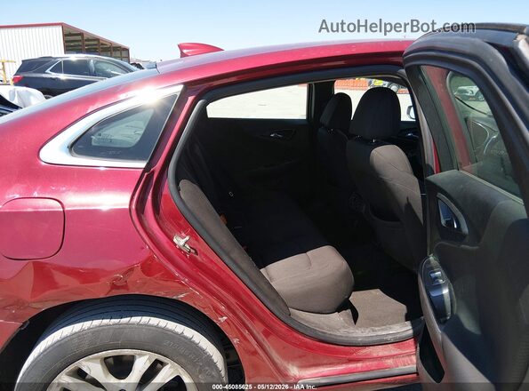 1G1ZD5ST3JF187967 2018 CHEVROLET MALIBU Red 