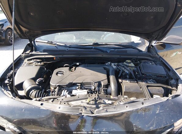 1G1ZD5ST3JF205741 2018 CHEVROLET MALIBU Black Вид ззаду