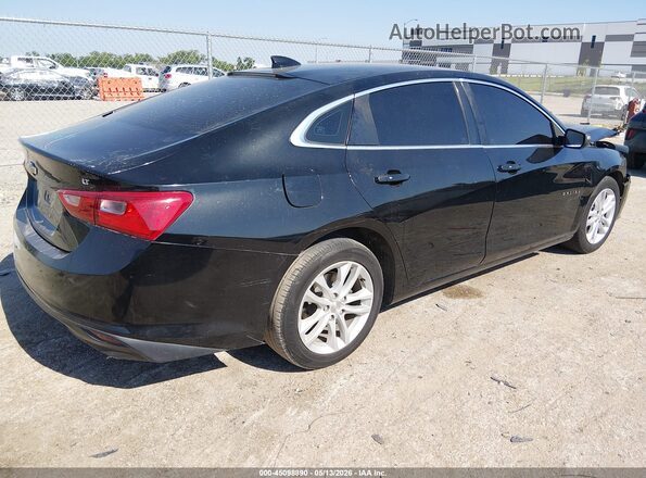 1G1ZD5ST3JF205741 2018 CHEVROLET MALIBU Black Задня права чверть