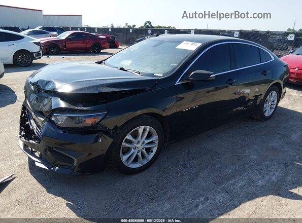 1G1ZD5ST3JF205741 2018 CHEVROLET MALIBU Black Передня ліва чверть