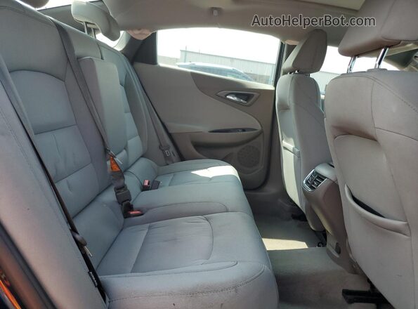 1G1ZD5ST3KF172399 2019 CHEVROLET MALIBU Blue Вид задніх сидінь