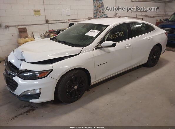 1G1ZD5ST3LF009687 2020 CHEVROLET MALIBU White Vista tres cuartos delantera izquierda