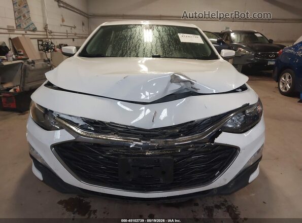 1G1ZD5ST3LF009687 2020 CHEVROLET MALIBU White Vista del cuadro de instrumentos