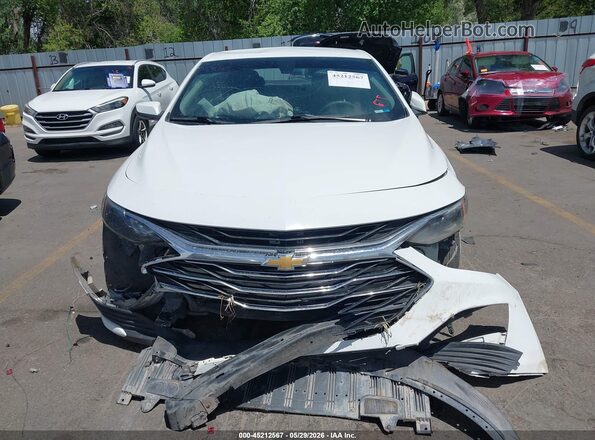 1G1ZD5ST3LF033567 2020 CHEVROLET MALIBU White Вид щитка приладів