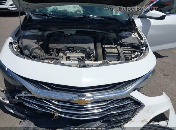 1G1ZD5ST3LF033567 2020 CHEVROLET MALIBU White Вид ззаду