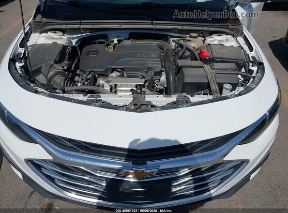 1G1ZD5ST3LF093994 2020 CHEVROLET MALIBU White Widok z tyłu