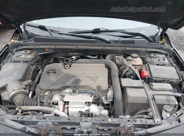 1G1ZD5ST3MF012168 2021 CHEVROLET MALIBU Black Widok z tyłu