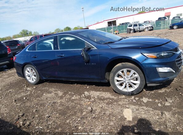 1G1ZD5ST3MF036115 2021 CHEVROLET MALIBU Blue 