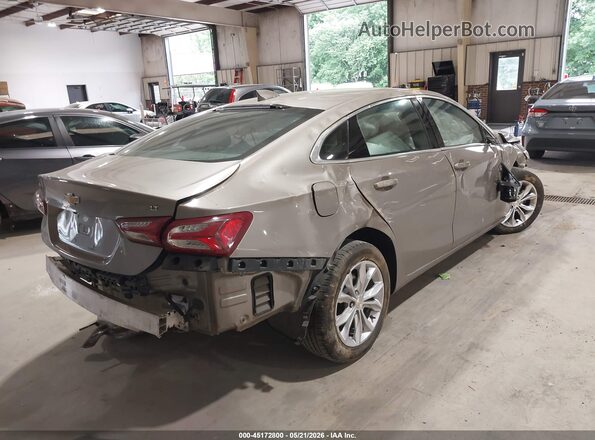1G1ZD5ST3NF115396 2022 CHEVROLET MALIBU Золотой Задняя правая четверть