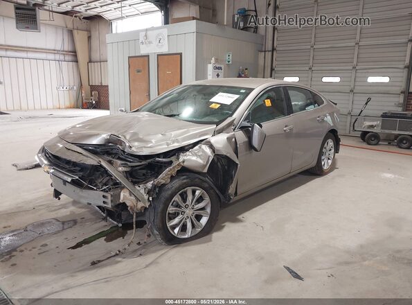 1G1ZD5ST3NF115396 2022 CHEVROLET MALIBU Золотой Передняя левая четверть