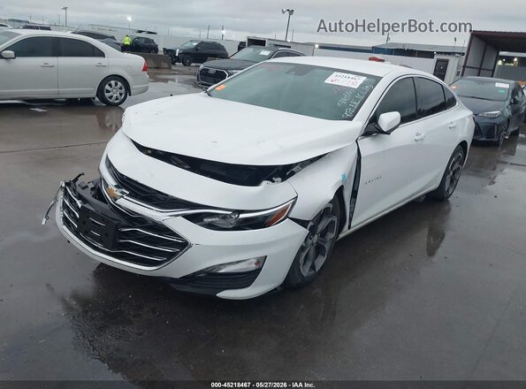 1G1ZD5ST3NF142937 2022 CHEVROLET MALIBU Белый Передняя левая четверть