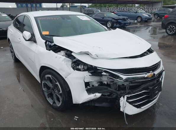 1G1ZD5ST3NF142937 2022 CHEVROLET MALIBU Белый Вид спереди