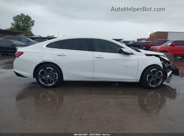 1G1ZD5ST3NF142937 2022 CHEVROLET MALIBU Белый Вид задней части салона
