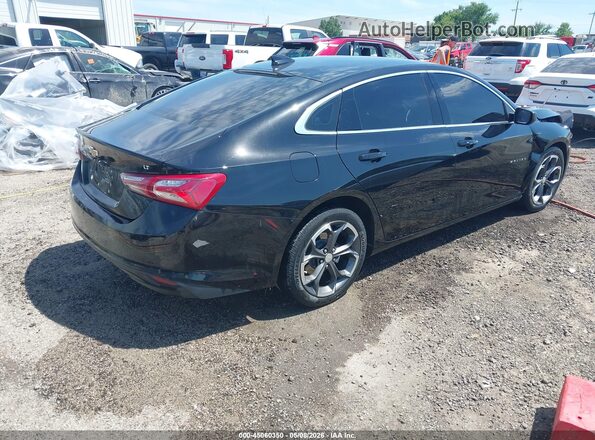 1G1ZD5ST3NF203073 2022 CHEVROLET MALIBU Black Tył prawy