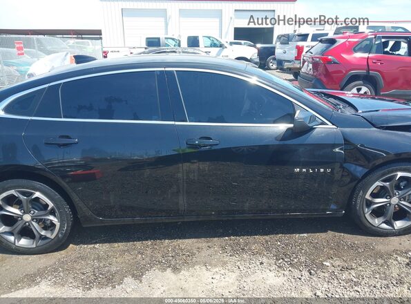 1G1ZD5ST3NF203073 2022 CHEVROLET MALIBU Black Widok wnętrza z tyłu