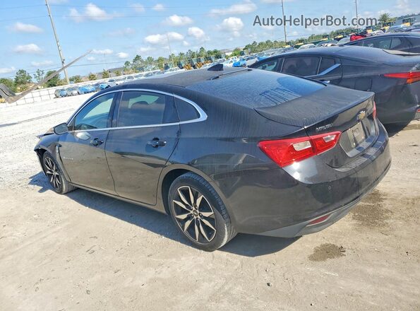 1G1ZD5ST4JF104952 2018 CHEVROLET MALIBU Black Հետևի ձախ