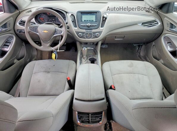 1G1ZD5ST4JF264524 2018 CHEVROLET MALIBU Red 
