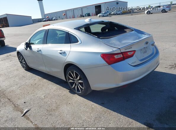 1G1ZD5ST4JF292632 2018 CHEVROLET MALIBU Silver უკანა მარცხენა
