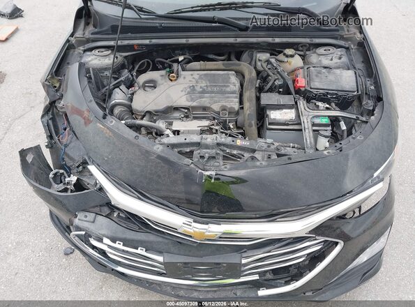 1G1ZD5ST4KF151979 2019 CHEVROLET MALIBU Black უკანა ხედი