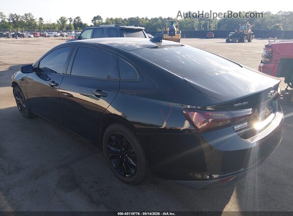 1G1ZD5ST4KF174386 2019 CHEVROLET MALIBU Black Rear left