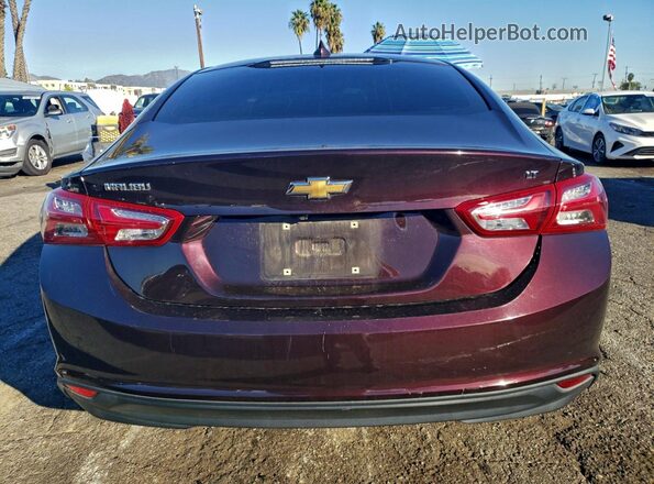1G1ZD5ST4LF047574 2020 CHEVROLET MALIBU Black უკანა ხედი