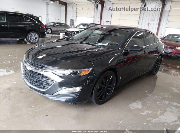 1G1ZD5ST4MF034275 2021 CHEVROLET MALIBU Black Vista tres cuartos delantera izquierda