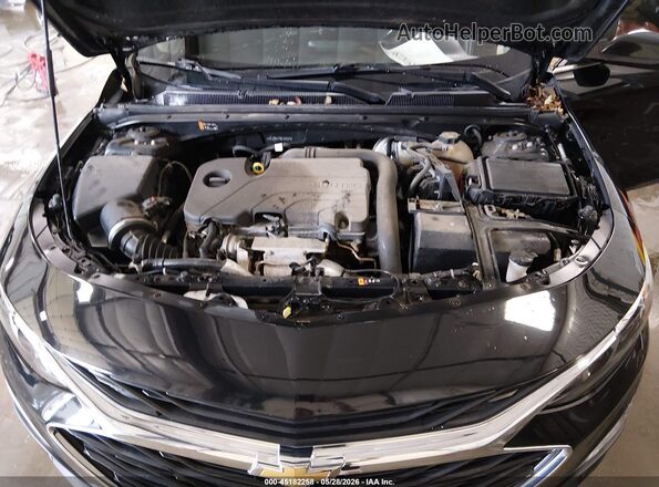 1G1ZD5ST4MF034275 2021 CHEVROLET MALIBU Black Vista trasera