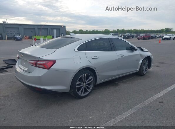 1G1ZD5ST4MF077997 2021 CHEVROLET MALIBU Silver Հետևի աջ