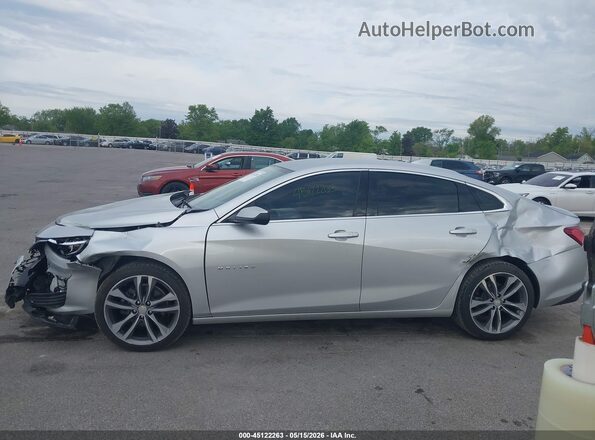 1G1ZD5ST4MF077997 2021 CHEVROLET MALIBU Silver Սալոնի 360 աստիճան տեսք