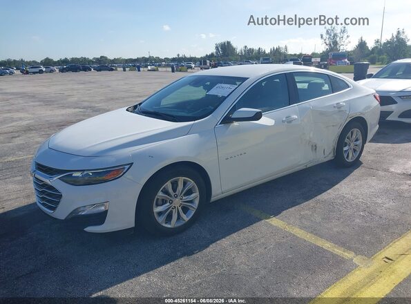 1G1ZD5ST4SF142862 2025 CHEVROLET MALIBU Белый Передняя левая четверть