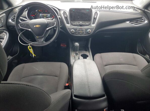 1G1ZD5ST5JF220290 2018 CHEVROLET MALIBU Gray Առջևի վահանակի տեսք